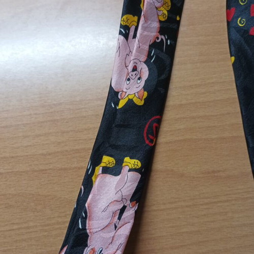 Tie 100% silk new, handmade, black