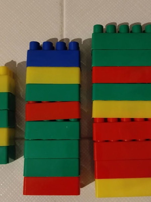 Τουβλάκια σαν καινούργια, σετ 22 τεμαχίων