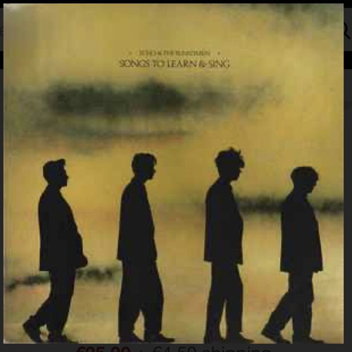 Echo & The Bunnymen Songs To Learn & Sing vinyl like new