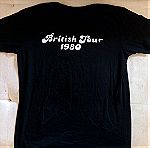 Iron Maiden British Tour 1980 T Shirt
