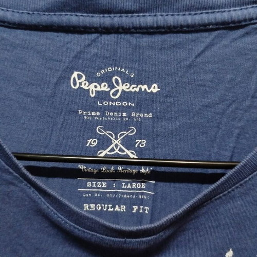Pepe Jeans long sleeved t-shirt like new, size L-XL, blue