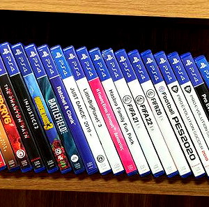 Πωλούνται παιχνίδια για ps4 ps5