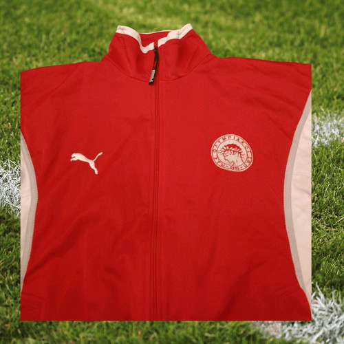 Vintage Olympiakos Puma King jacket used, Retro 00s edition
