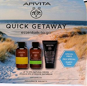 Apivita promo travel size quick getaway