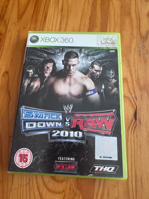 Smackdown VS Raw 2010 Xbox 360 used, fighting game