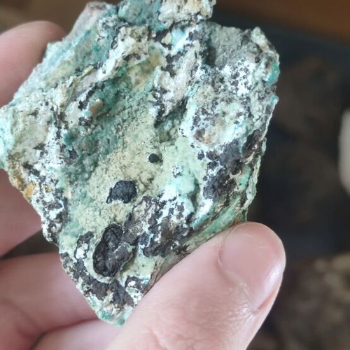 Allophane, Gypsum, Azurite, Malachite new rocks