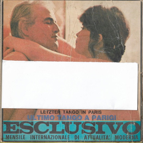 Book photographic edition of the film 'Last Tango in Paris' used