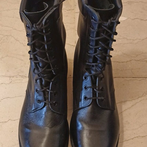 Greek Army boots made of genuine leather size 46 like new
