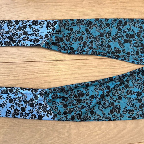 Vassia Kostara leggings blue like new, size S