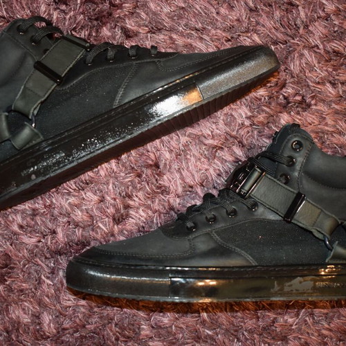 Karl Lagerfeld Eclipse HI Mix men's casual shoes new, black, size 43
