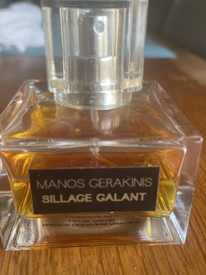 Manos Gerakinis Sillage Galant Eau de Parfum used, 60ml, 60% remaining