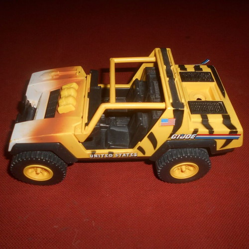 GI Joe Tiger Jeep Complet – Véhicule Militaire Vintage, Occasion