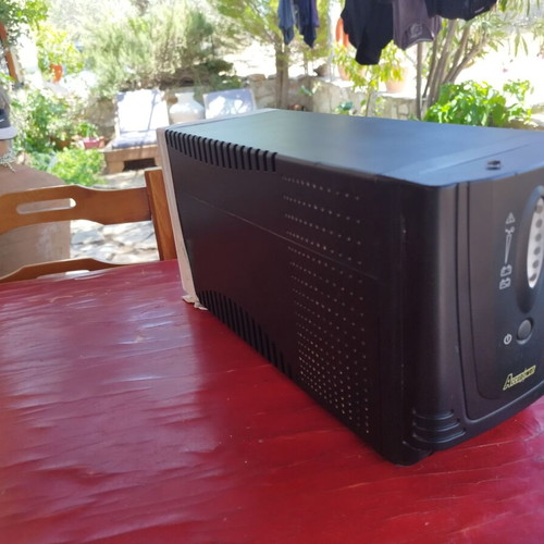 Accupower UPS BL2 1400 used, inverter with panel support