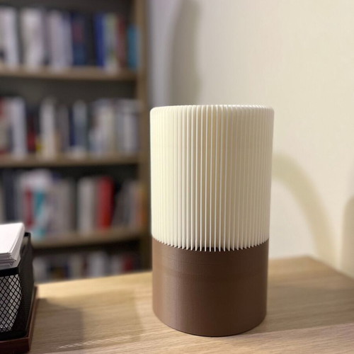 3D Printed Modern Spiral Table Lamp Large, made to order