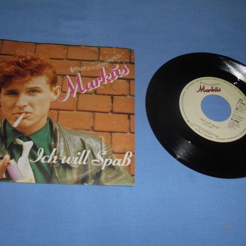 Ich Will Spaß Markus vinyl used, 45 rpm record