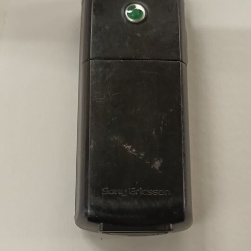 Sony Ericsson T290i cell phone used, black, vintage