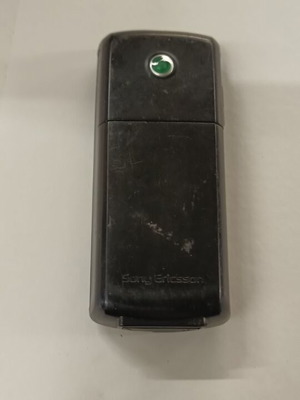 Sony Ericsson T290i cell phone used, black, vintage