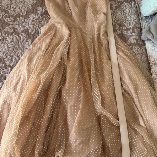 Desiree summer dress like new, beige, size S