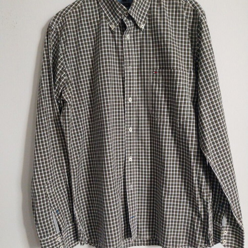 Tommy Hilfiger men's checked shirt, size L
