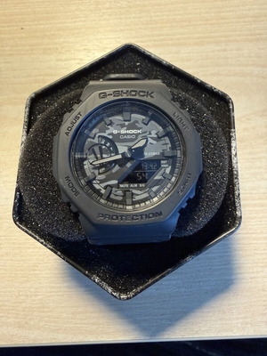 Casio G Shock GA2100CA watch, grey