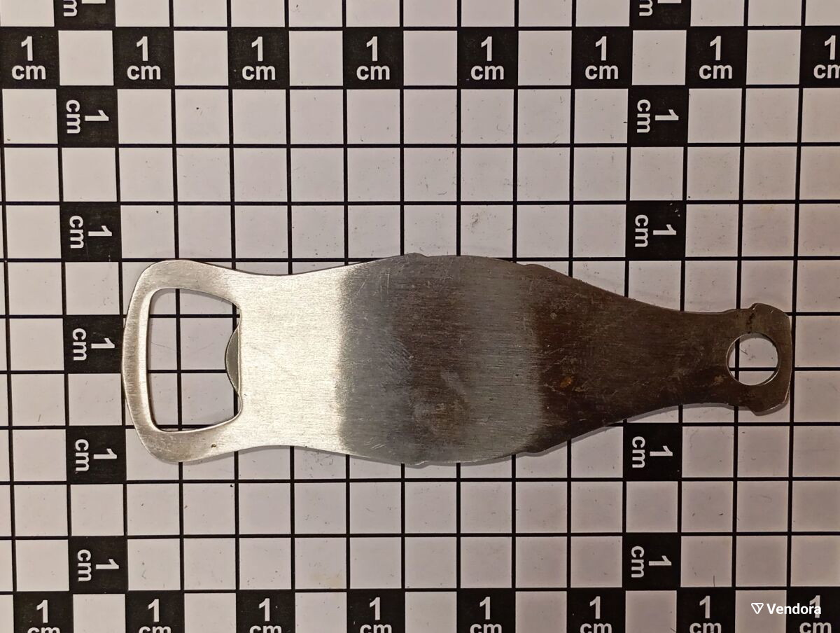 Μεταλλικό ανοιχτήρι μπουκαλιών Coca-Cola μεταχειρισμένο, συλλεκτικό