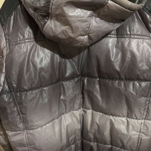 Exist waterproof jacket used with hood, size M, black and gray