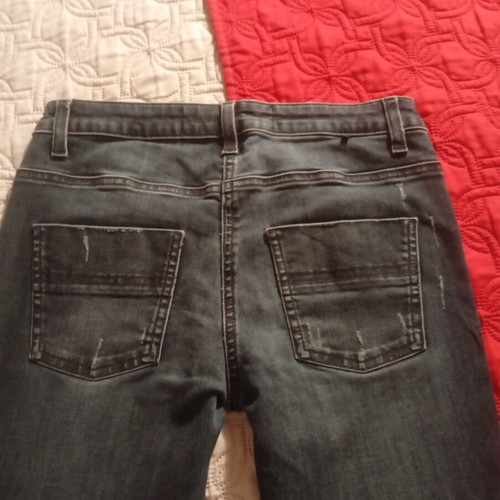 Elisabetta Franchi Blue Jean No27 Like New, Elastic, Flared