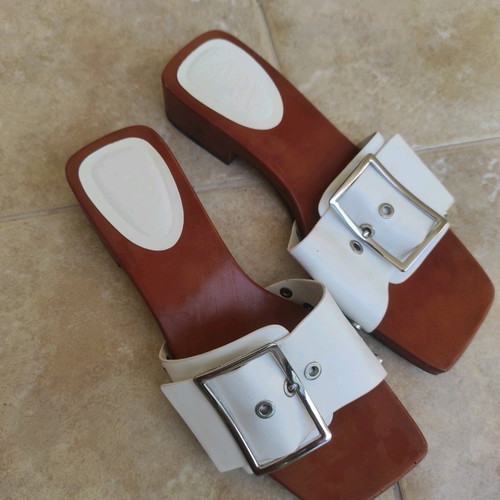 Shoes like new, size 39, white