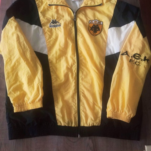 AEK 1995-1996 Collectible Track Jacket used, authentic Kappa