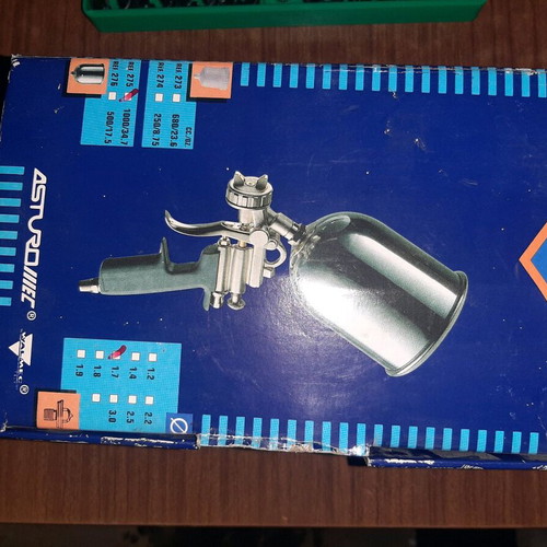 Hand tools new, set for faucets, files, wrenches, allen keys and paint gun