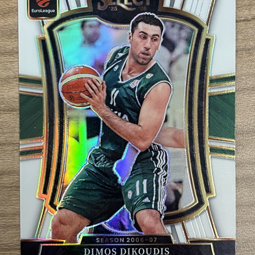 Panini Select Euroleague Basketball Dimos Dikoudis card 2025-26 like new