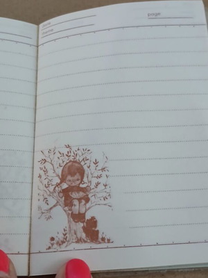 Note Book Thunder Bird σαν καινούργιο, 7.5x11εκ, δεκαετίας 1970