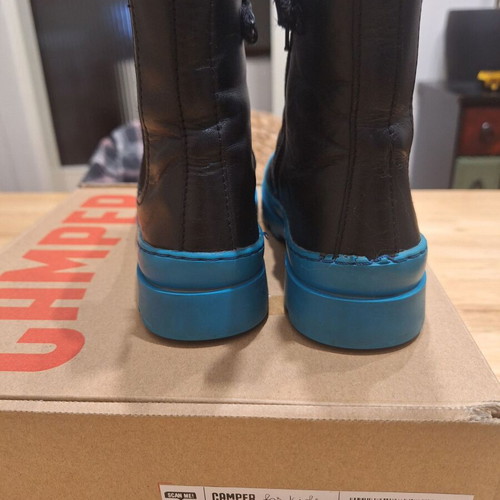 Camper kids boots used size 31 black