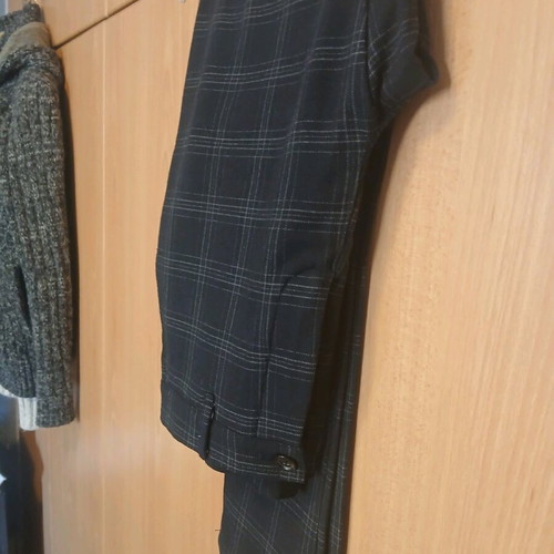 Παντελόνι γυναικείο Zara καρώ μπλε σαν καινούργιο