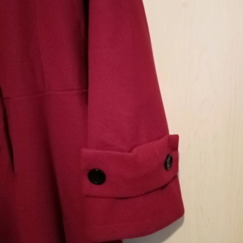 Coat like new, red, size M, chest 100 cm
