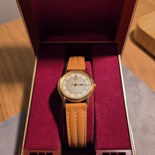 Seiko Vintage Γυναικείο Ρολόι Quartz 4N01-0010 Σαν Καινούργιο Χρυσαφί