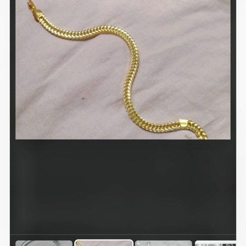 Fashion chain bracelet new, gold color