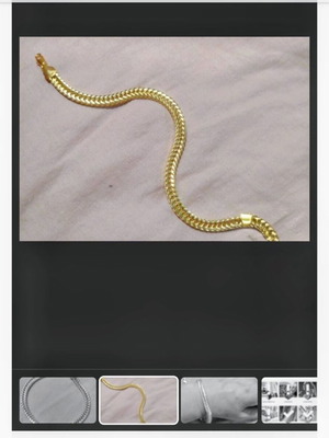 Fashion chain bracelet new, gold color