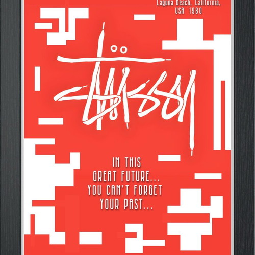 Stussy poster new 60x45 cm on special paper