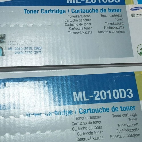 Samsung ML-2010D3 toner black pack of 2 genuine sealed new