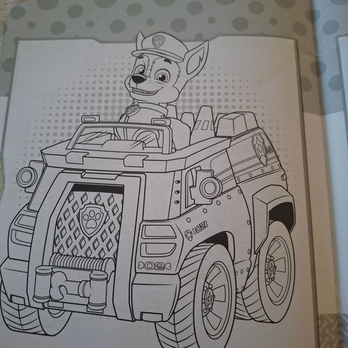 Paw Patrol coloring book