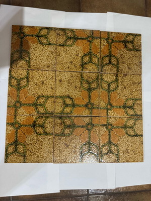 Girardi vintage tiles 20x20 like new, New Old Stock