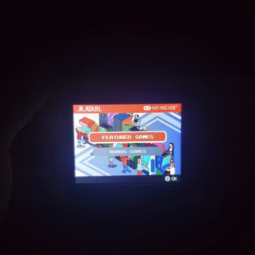 My Arcade Atari Pocket Player Pro 50th Anniversary handheld console like new