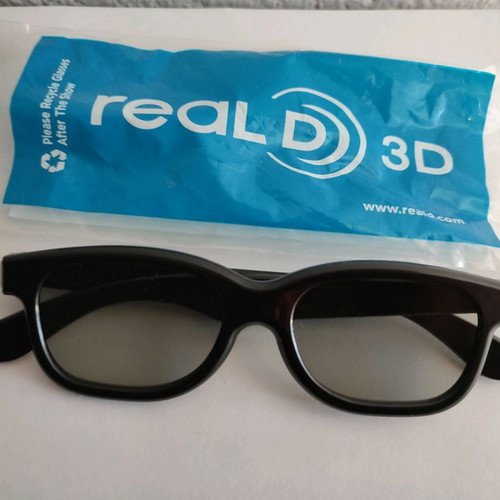 3D glasses used, excellent condition