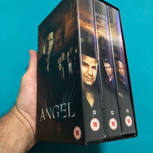 Angel Season 4 VHS tapes 1-3 used from Buffy the Vampire Slayer