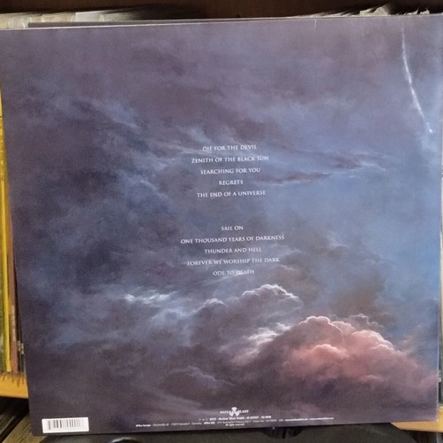 Enforcer Zenith LP 2019 used, limited edition blue vinyl