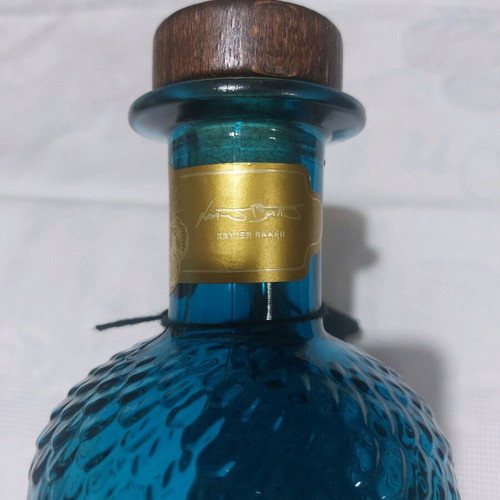 Mermaid Gin bottle used, empty, handmade design