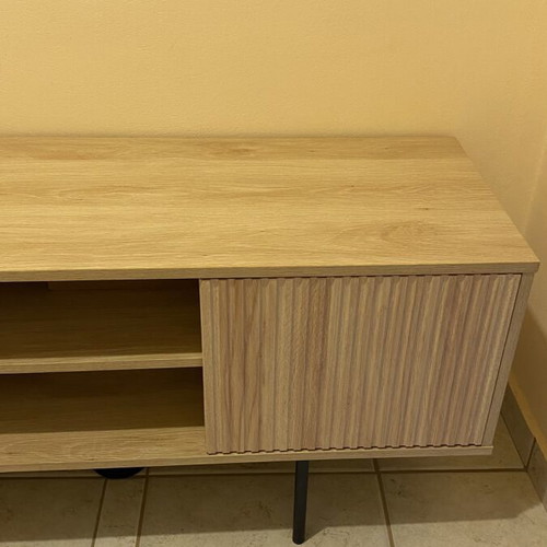 Wooden TV stand like new