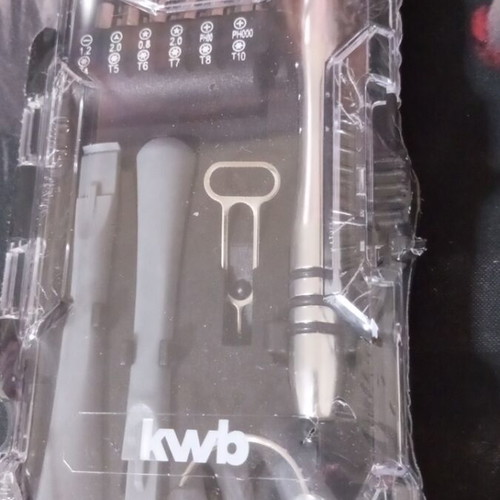 Kwb precision screwdriver and repair tool set new, sealed
