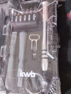 Kwb precision screwdriver and repair tool set new, sealed